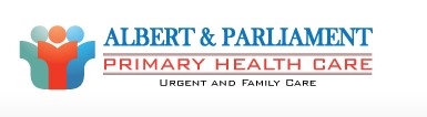 Logo for Family doctors/Specialists. CONSIDER JOINING ALBERT & PARLIAMENT PRIMARY HEALTH CARE CENTRE. 