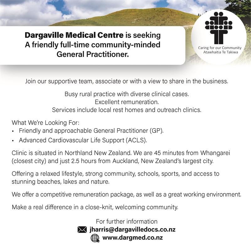 Display ad for Dargaville